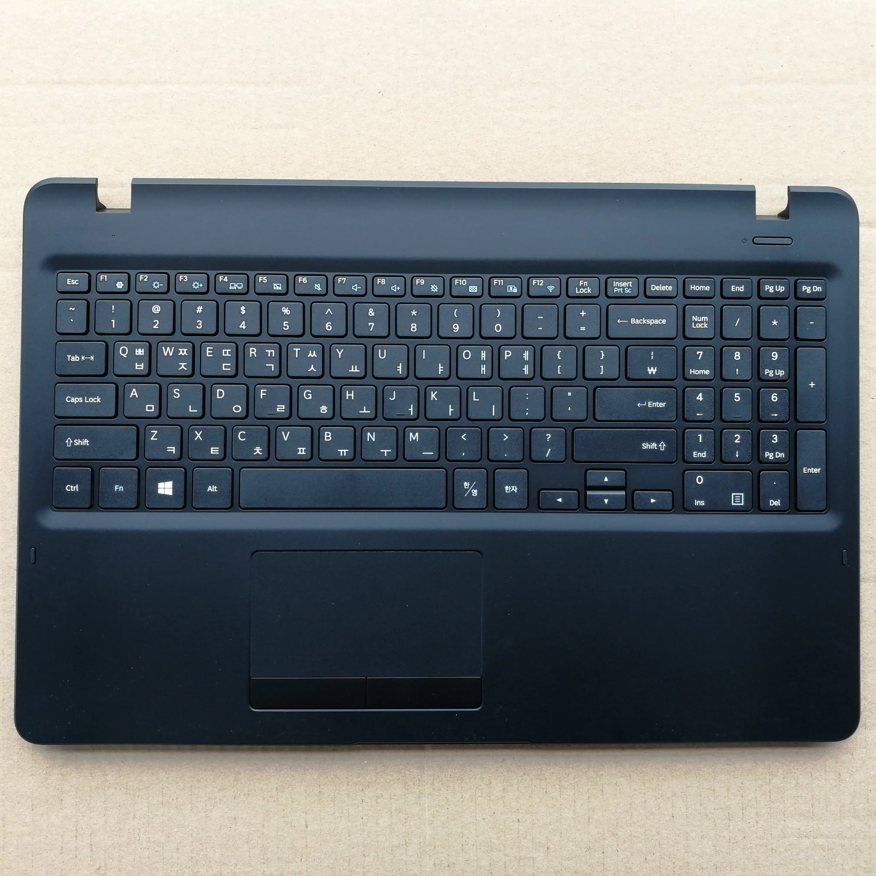 Korean layout New laptop palmrest cover with keyboard for SAMSUNG  300E5K NP300E5K 300E5M 3500EL KR BA98-01150B
