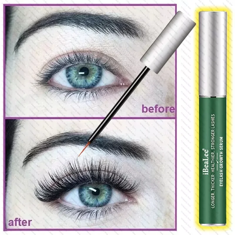 Sérum de croissance rapide des cils, 7 jours, rehausseur de sourcils naturel, plus long, plus épais, recourbé, soins pour les yeux, produits de maquillage, 8ml