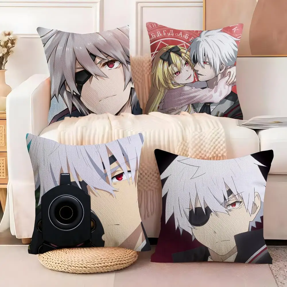 Arifureta Isekai Fantasy Action Anime Cushion Cover  Plush Fabric Soft Double Sided Print Sofa Cushion Cover Throw Pillow Covers