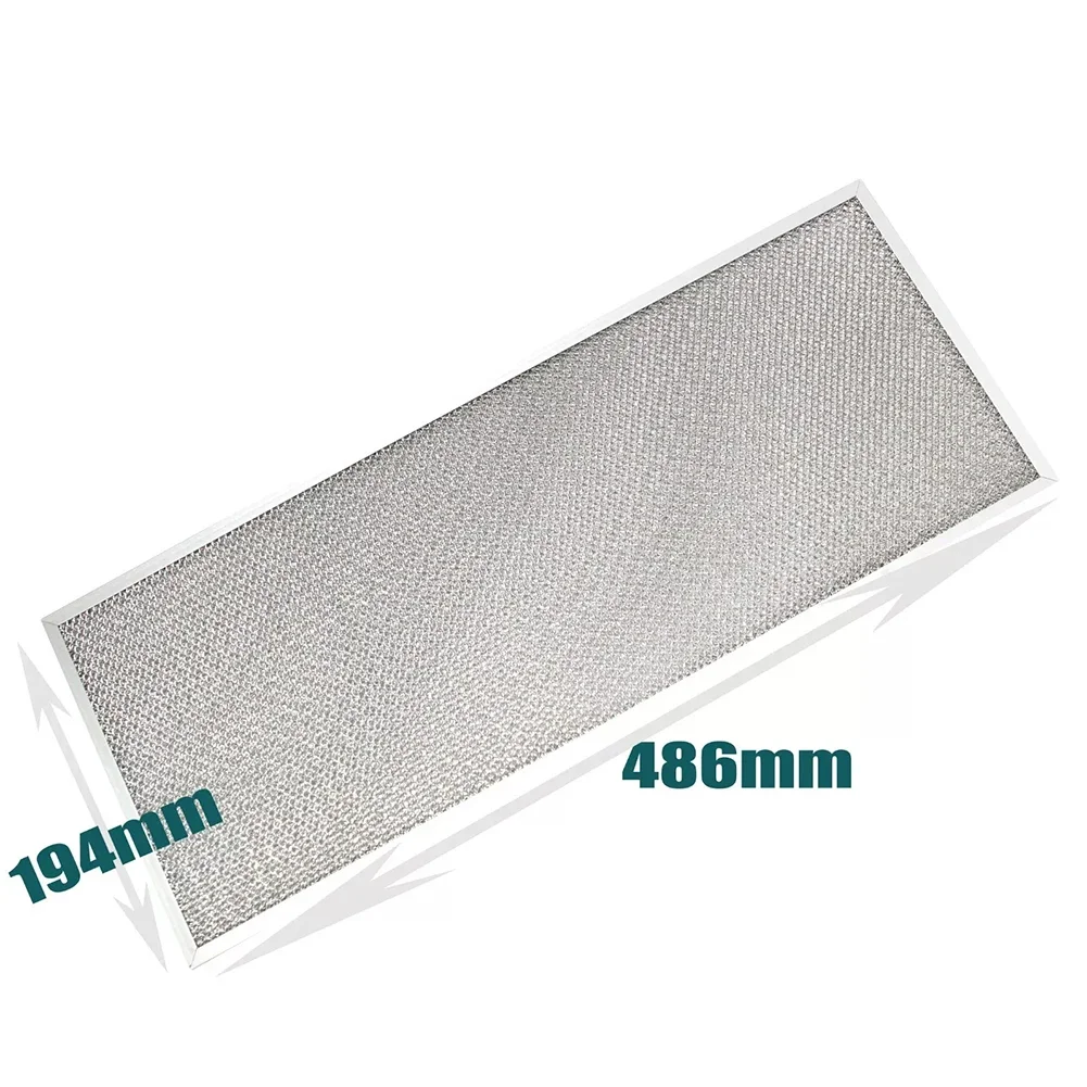 Filter Minyak Aluminium Cooker Hood Filter Masakan Rumah Bahan Paduan Aluminium Kompatibel Dengan Merek Terkemuka