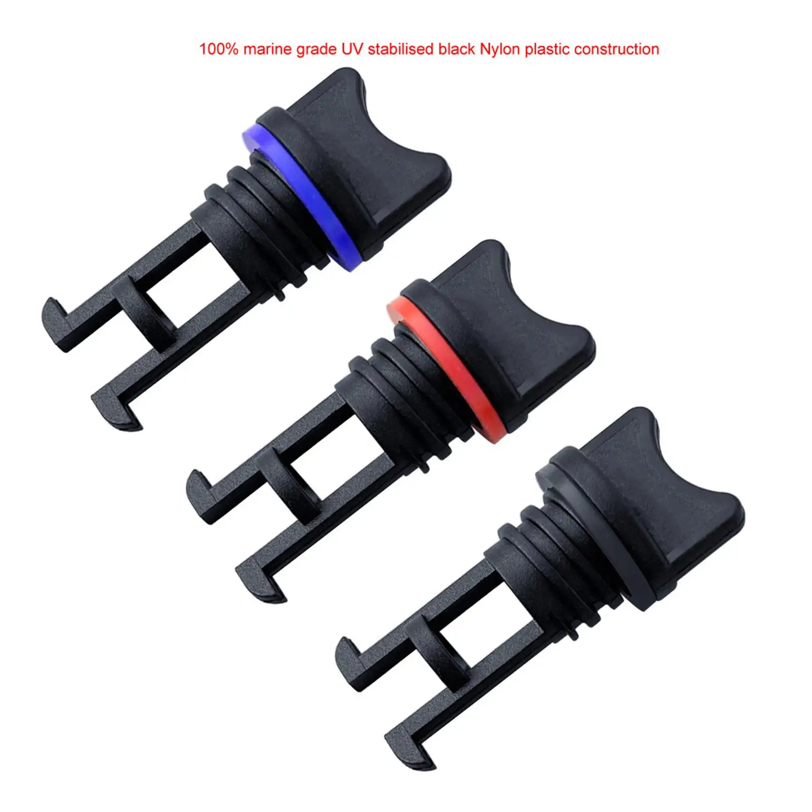 Universal Boat Drain Plug Marine Nylon Accessory Thread Bung for Kayak Stern Hull Drainage
