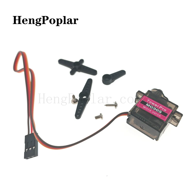 MG90S Micro Servo Motor Metal Gear Analog RC Servomotor 180 360 For Mini Car Airplane Helicopter For Arduino Robot