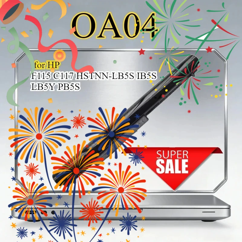 

OA04 Laptop Battery for HP F115 C117 HSTNN-LB5S IB5S LB5Y PB5S