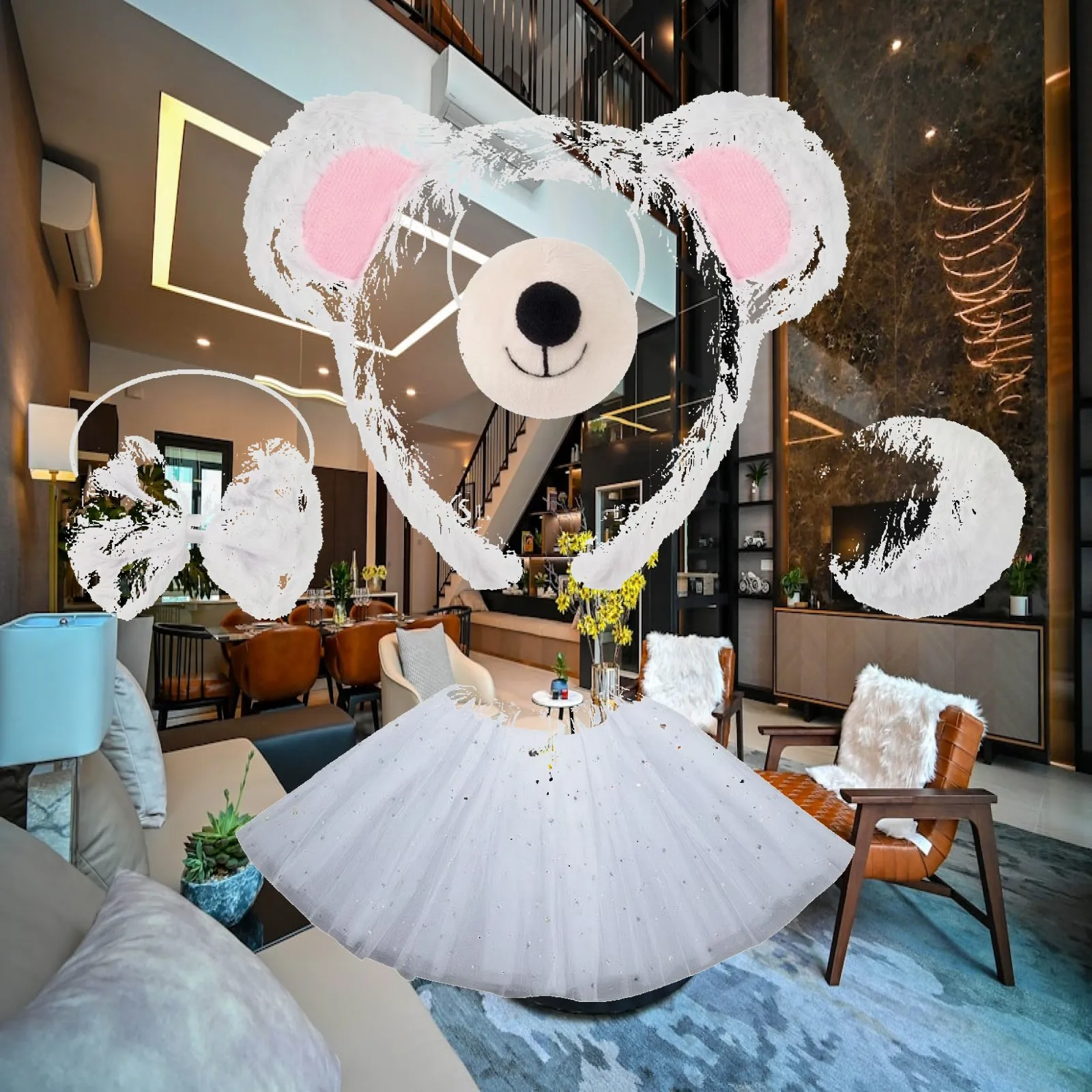 tiara-de-orelhas-de-urso-de-pelucia-para-fantasia-infantil-com-laco-e-conjunto-de-saia-tutu-com-pom-pom-para-diversao-em-sessoes-de-fotos