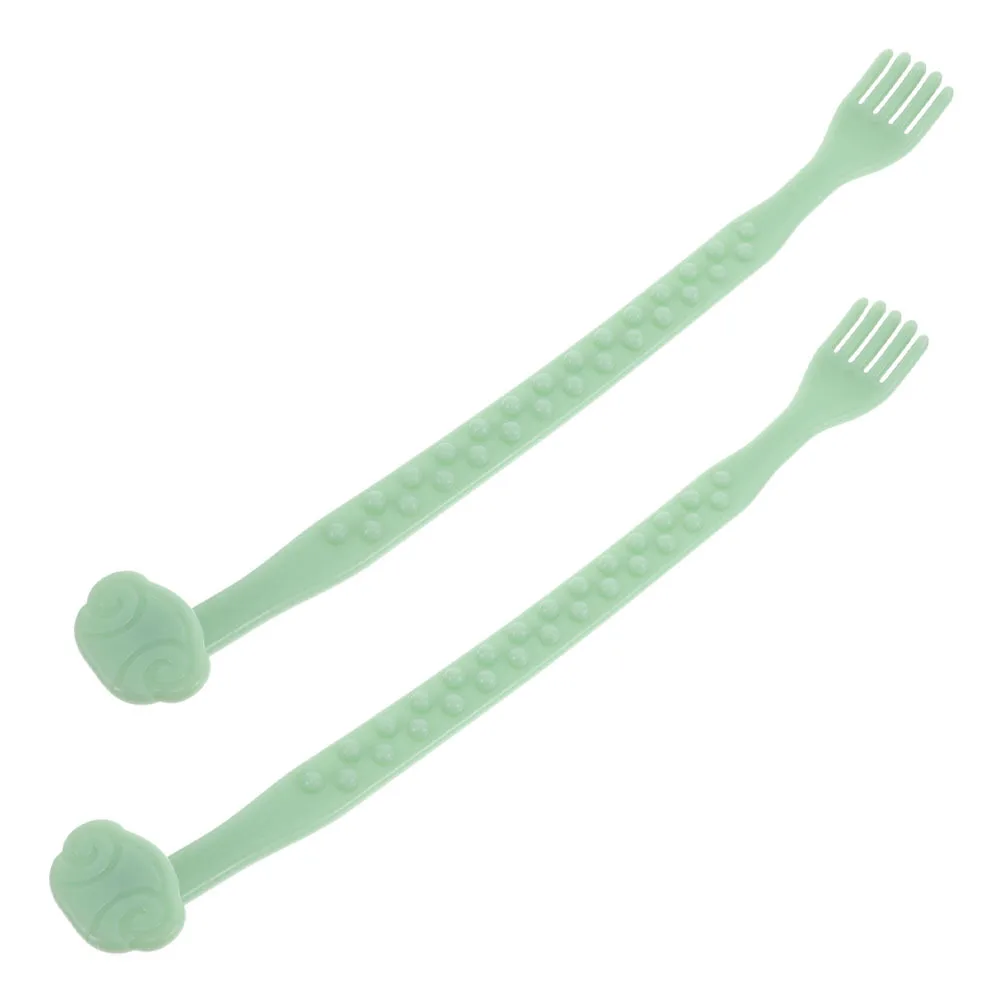 

2Pcs Heavy Duty Back Scratcher for Adults with 27 Beads Handheld Massager Tool for Itch Relief Compact Travel Size