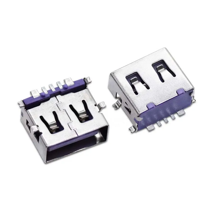 10pcs USB 2.0 5A larger Current Quick Charging Male Plug Connector DIY Repair Cable Parts for Phone Power Bank