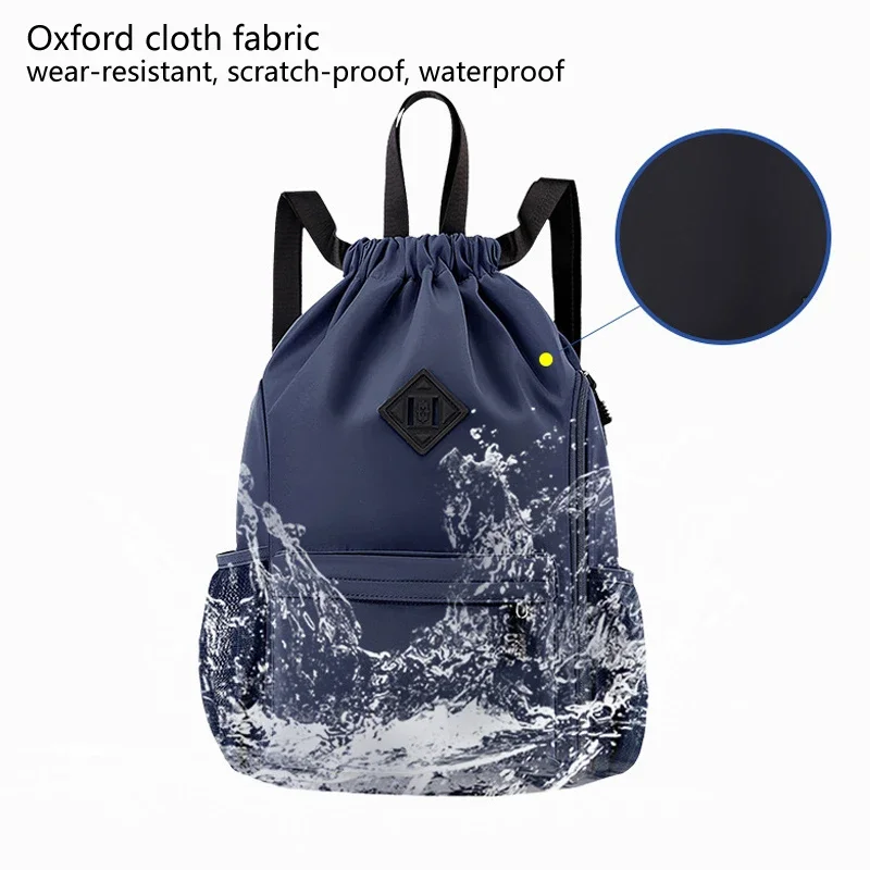 Large Capacity Mountaineering Bag Waterproof Oxford Cloth Sports Duffel Bag Leisure Outdoor Men and Women Universal Travel Bag