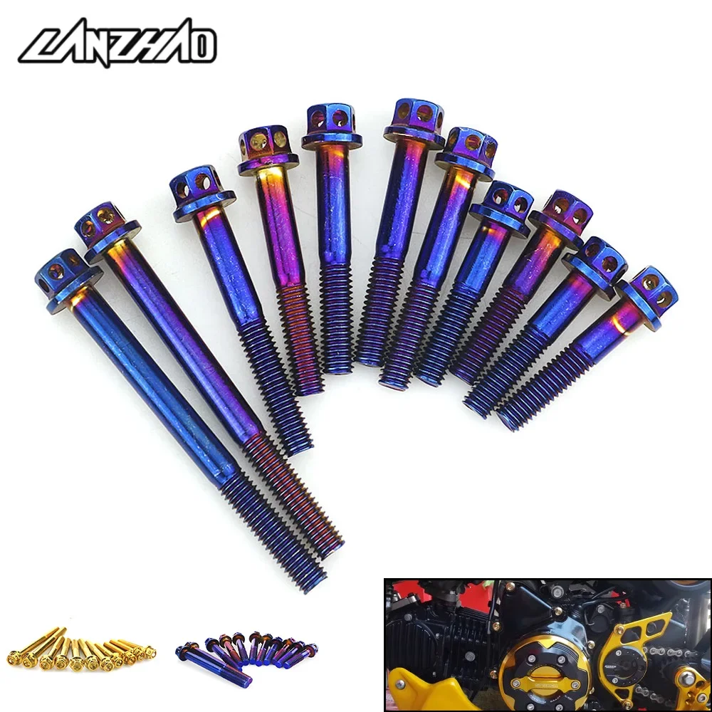 PCX 200 Motorrad-Motoren-Bolzen-Set aus Edelstahl: Perfekte Montagekomponenten für Honda PCX 160 & PCX 200