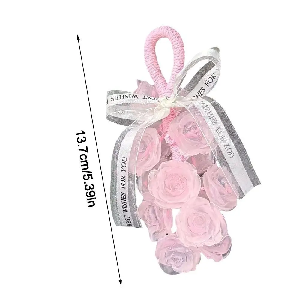 صابون معطر بالورد الكريستالي الشفاف المبتكر، صابون بارد لطيف الورد، صابون تنظيف معلق رغوي غني للاستحمام #6