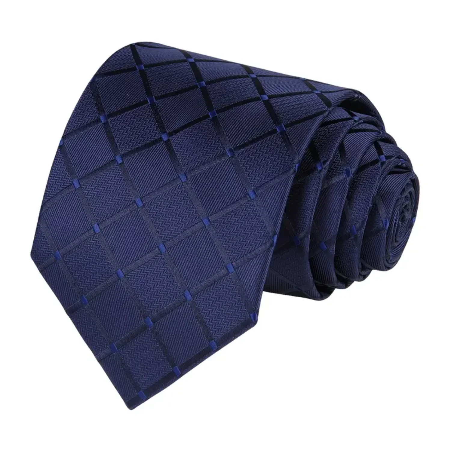 

Classic Dark Plaid Collar Tie - Elevate Your Style with this Timeless Accessory