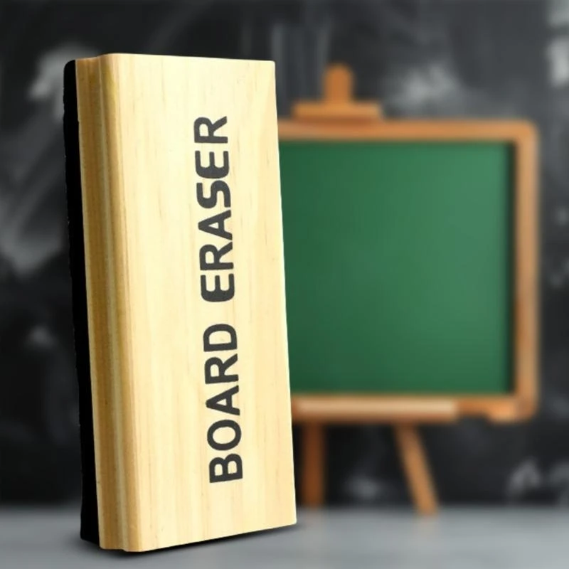 3Pcs Dustless Wool Felt Chalkboard Eraser Chalkboard Eraser for School