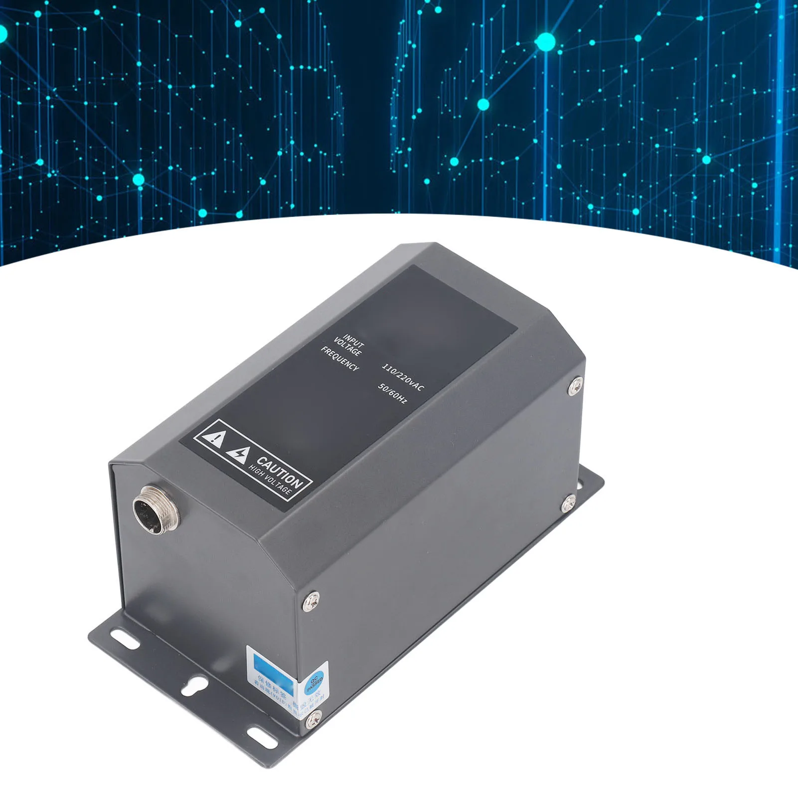 Static Electricity  10W Grounding Terminal Ionizing Air Gun 0.5-1m/s Air  Speed for Painting Conveying Equipment