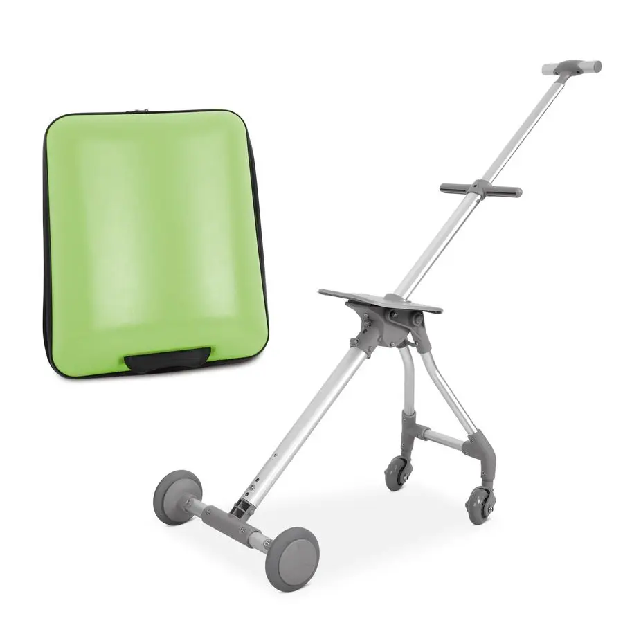 

3in1 RideOn Suitcase with Detachable HeavyDuty Cart 20 CarryOn for Kids Converts to Stroller amp Folding Utility Wagon 80kg Load