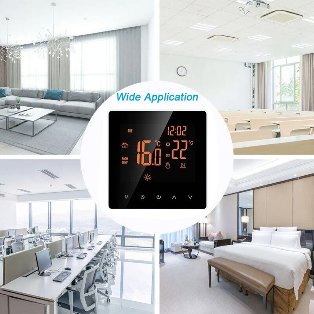 A14M 3A Tuya Smart Life Wifiเทอร์โมคอนโทรลเลอร์อุณหภูมิเครื่องทําความร้อนใต้พื้นไฟฟ้าน้ํา/หม้อต้มแก๊สสําหรับGoogle Home alexa