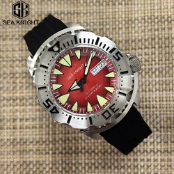 Sea knight V2 Monster Men Automatic Diver Watches 20Bar Waterproof NH36 Mechanical Watch Swiss C3 Super Luminous Sapphire Mirror