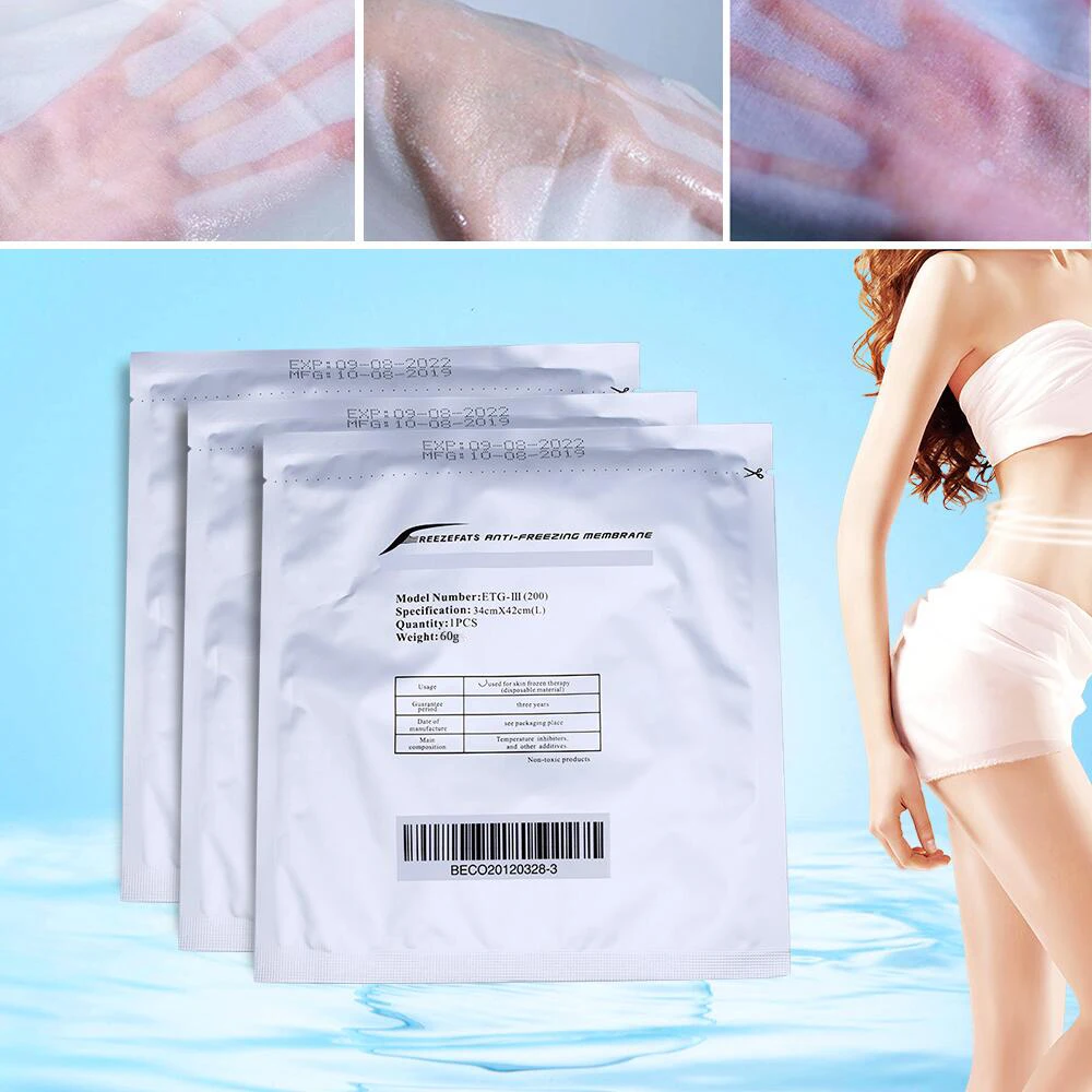 AOKO 5/10/20 pcs Anti Freeze Membrane For Fat Freezing Machine Fat Body Slimming Lipo Anti Cellulite Dissolve Fat Cold Therapy