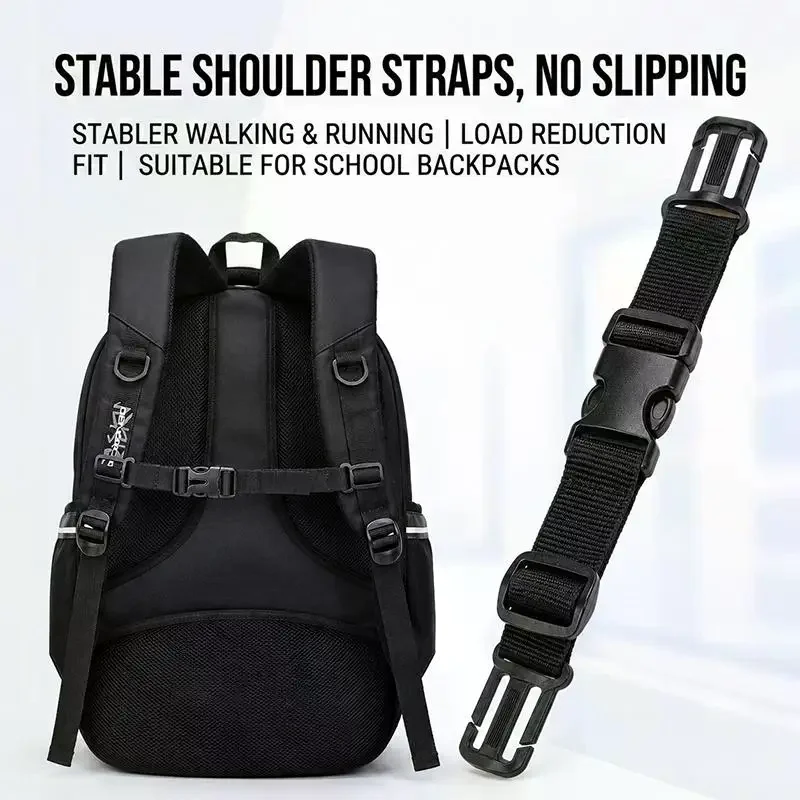 /HTF/Backpack Chest Strap, Heavy Duty Adjustable Backpack Sternum Strap Chest Belt With Quick Release Buckles Gift Universal