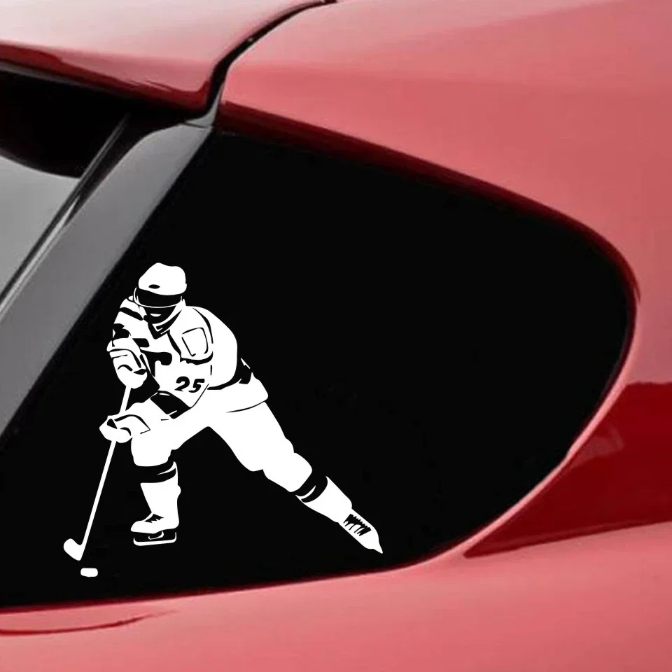 Car Stickers Hockey Sport Silhouette Car Motorcycles Stickers Reflective Car Styling BUY 2 SAVE HALF Custom Sticker18.3cm*18cm