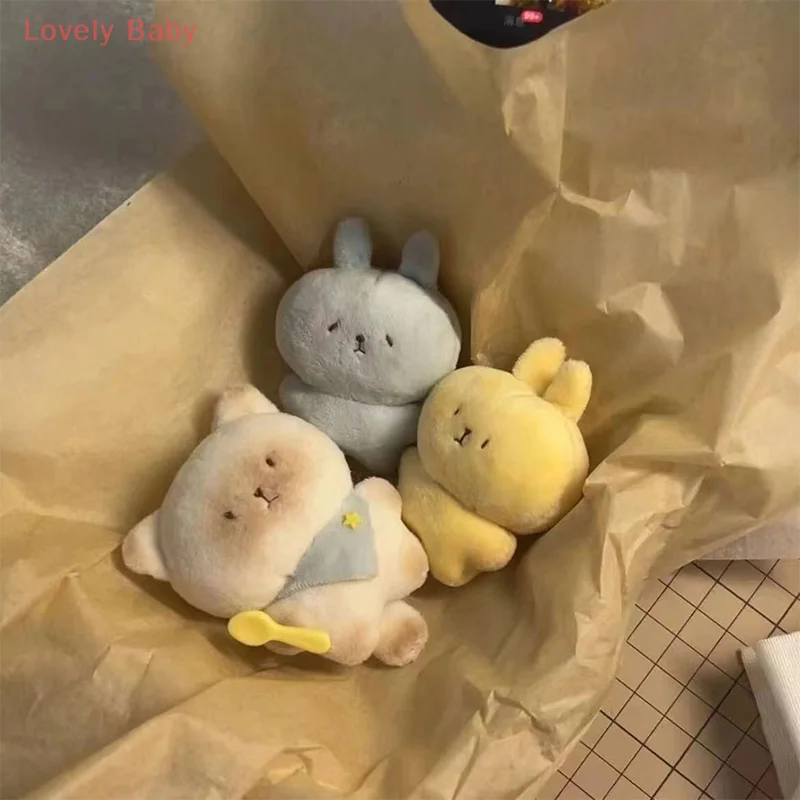 【BBS】Leuke Siamese Kat Knuffel Cartoon Kitten Hanger Zacht Gevulde Pop Sleutelhanger Autosleutel Ring Rugzak Tas Decor