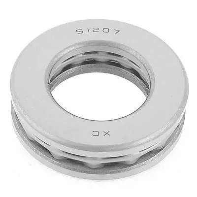 Silver Tone 51207 35mm x 62mm x 18mm Magnetic Axial Thrust Ball Bearing