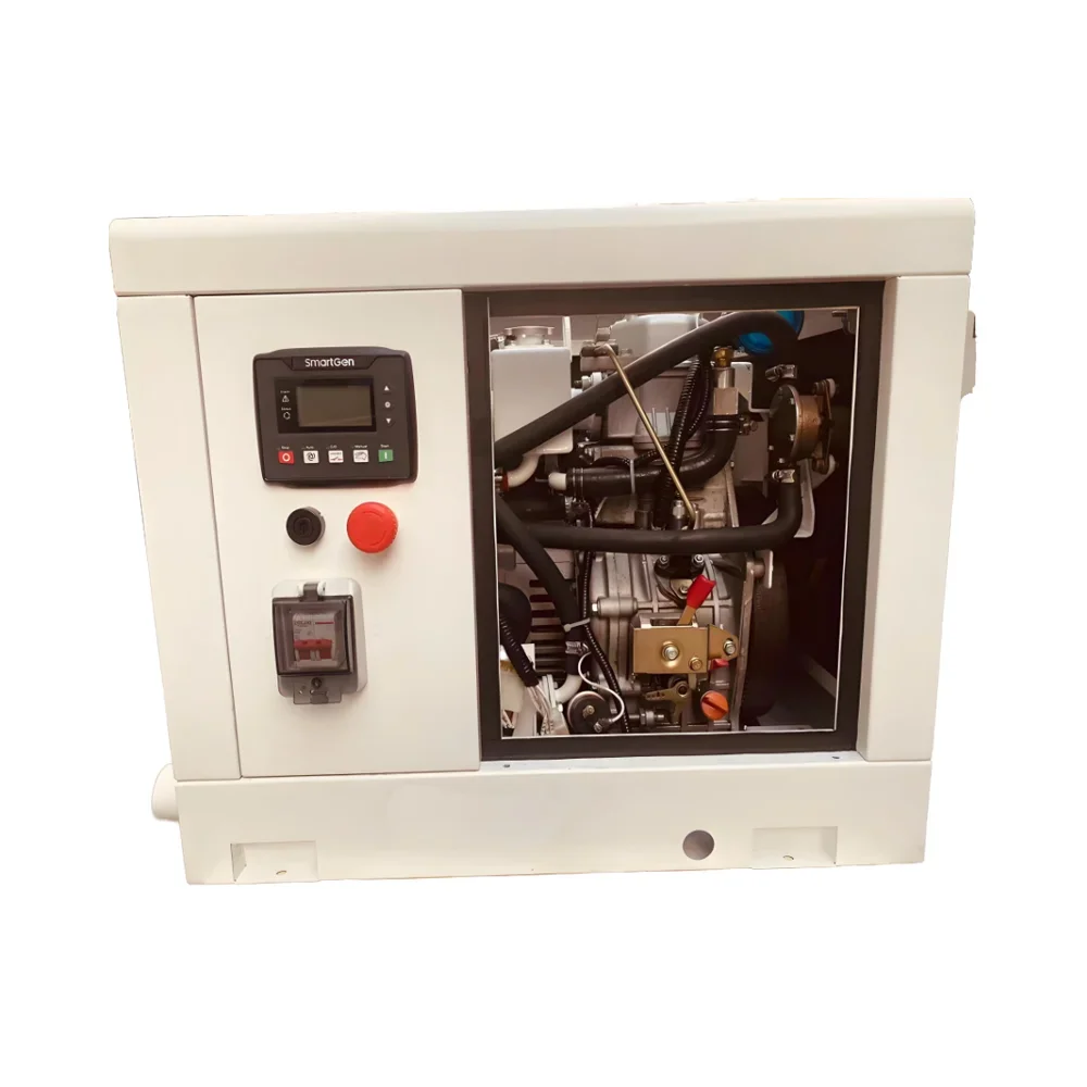 China Factory Price 3KVA 5KW 6KW Sea Water Cooled Silent Type Remote Start Marine Diesel Generator Set for Fishing Yacht