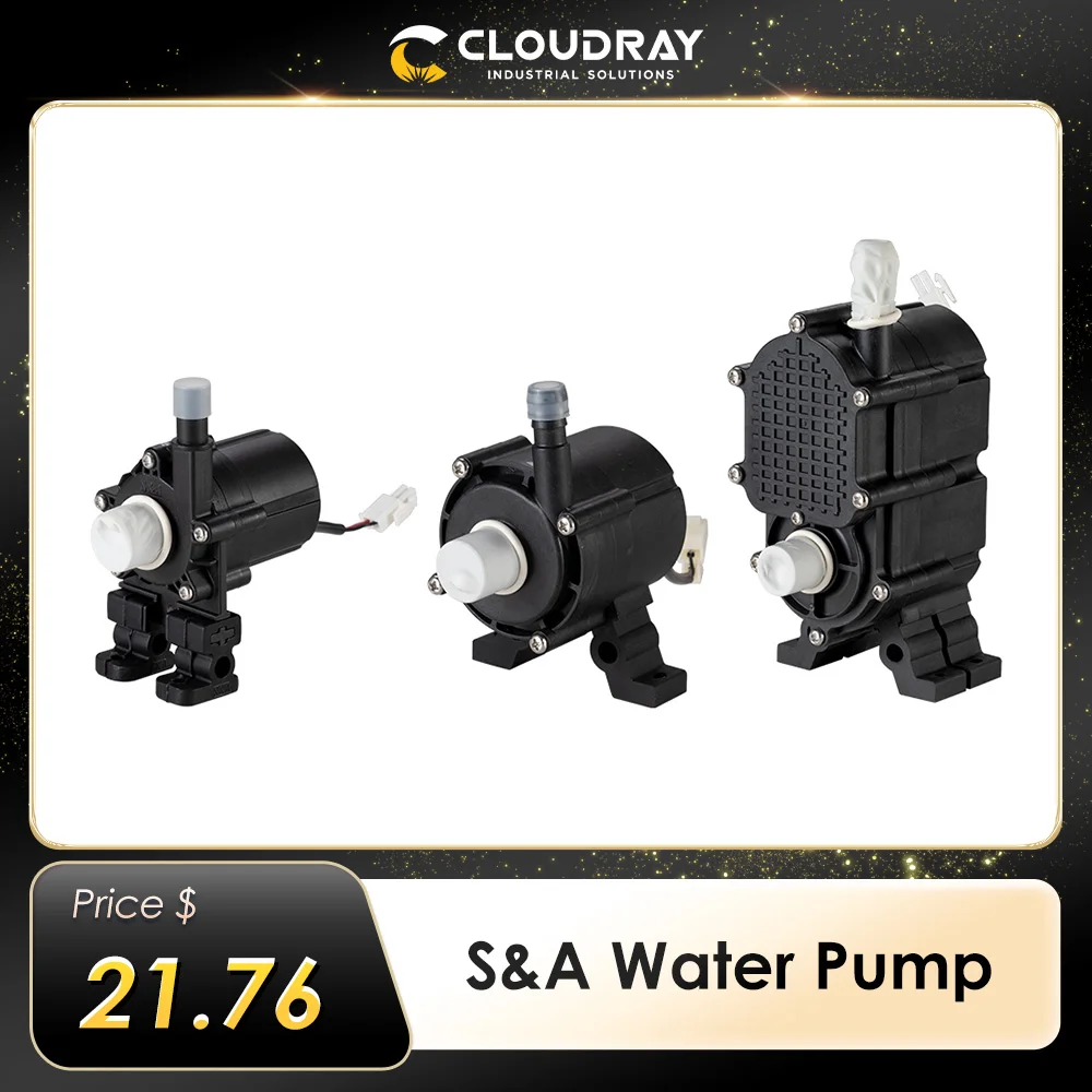 Cloudray Water Pump P2430 P2450 P24100 for S&A Industrial Chiller CW-3000 TG(DG) CW-5000 DG(TG) CW-5200 TH(DH)