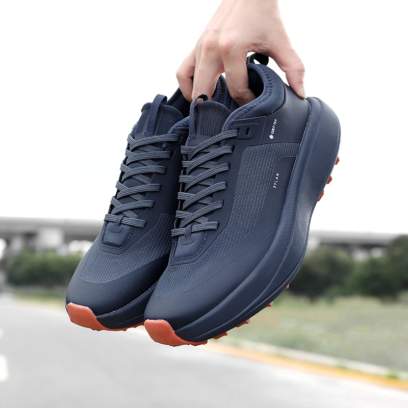 Description Picture 4 of itemHiking Shoes Running Shoes for Men Waterproof Sneakers Breathable Sports Gym Jogging Casual Black Cushioning Mens Trail Trainers