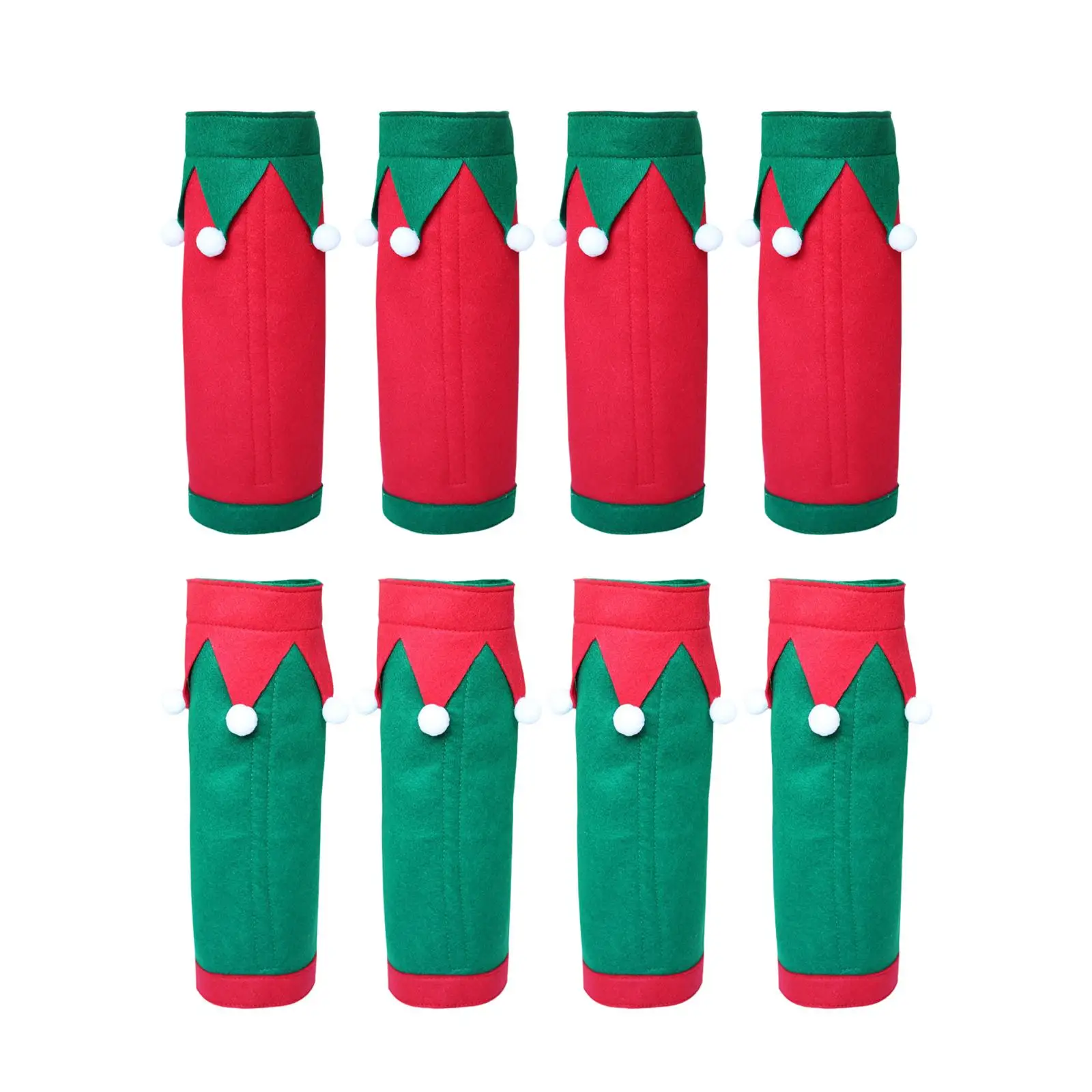 Polyester Horse Leg Wraps Christmas Design Comfortable Breathable Leg Protector Reusable Gear for Horses Festive Equestrian Use