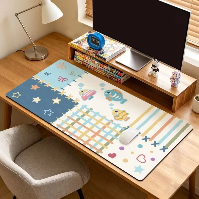 oversized mouse pad simple boys and girls e-sports game office  wrist guard computer desk mat