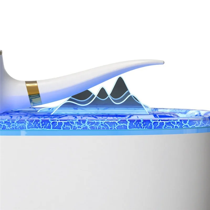 【قطرة السعر!】 موزع روائح الزيوت العطرية أنبوبي، وضعين للرذاذ، إيقاف تلقائي بدون ماء، 7 ألوان متغيرة، مرطب LED 200 مل #1