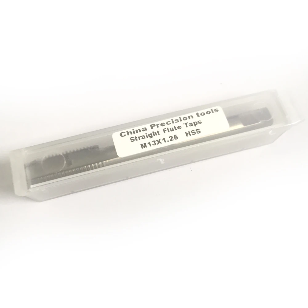Tarauds droits à vis fine, HSS Meaccelerthread, M13, M13X2, M13X1.75, m13x1.5, m13x1.25, m13x1, m13x0.75, m13x0.5
