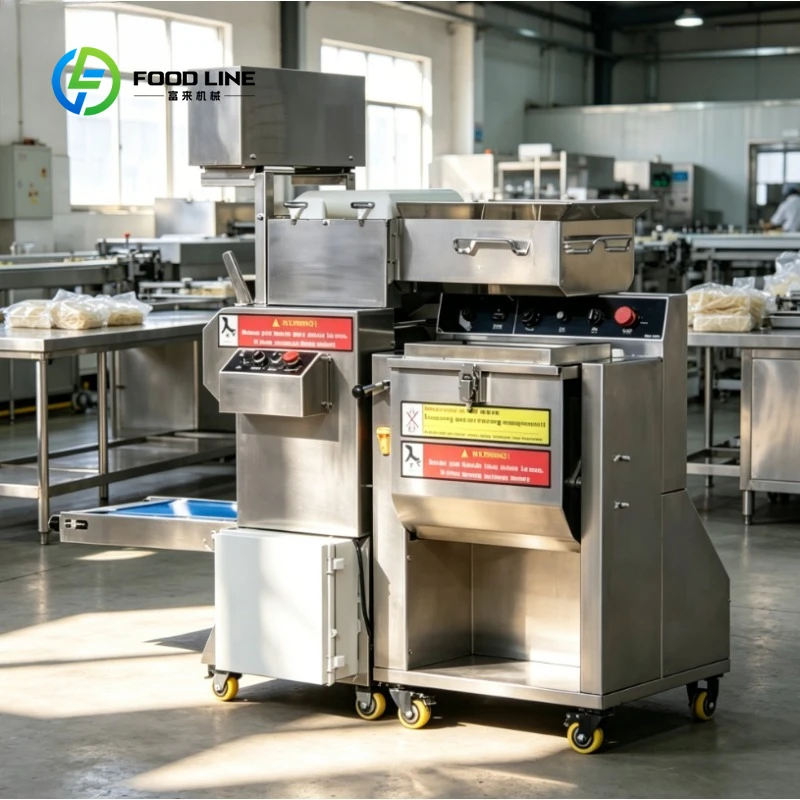 Custom Automatic Spaghetti Pasta Processing Line, Cold Noodles Vermicelli Extruding Machine for Rice Corn Noodle Molding Press