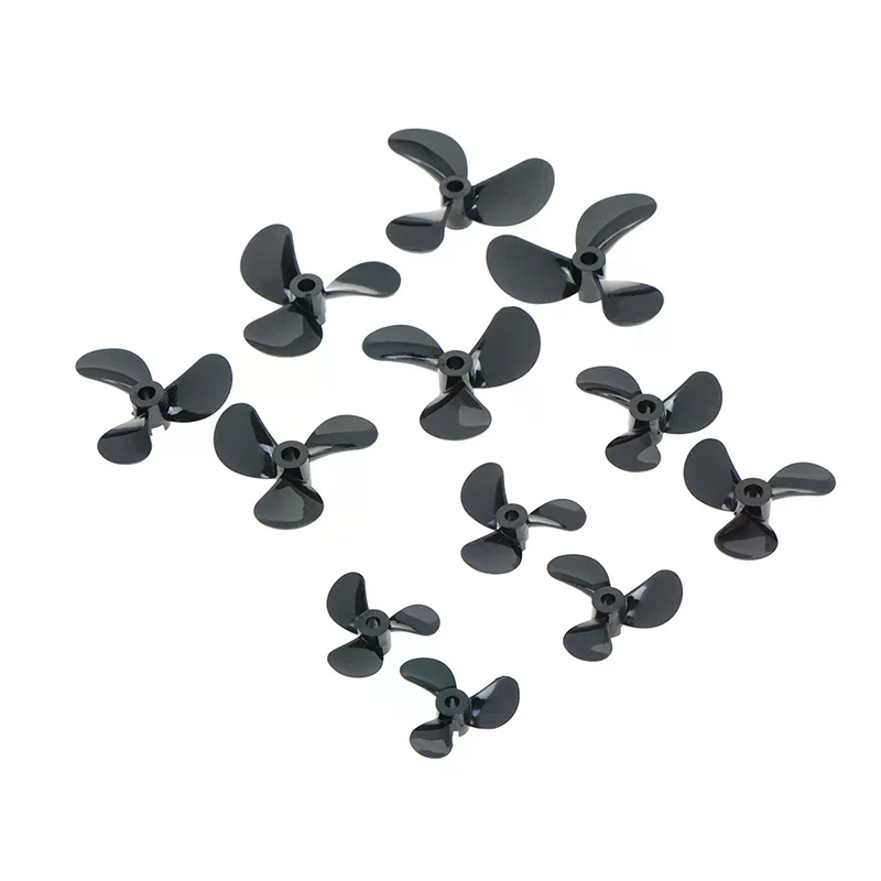 

1 Pairs Rc Boat Blades Paddle 3 Blades Nylon Boat Propeller Positive & Reverse