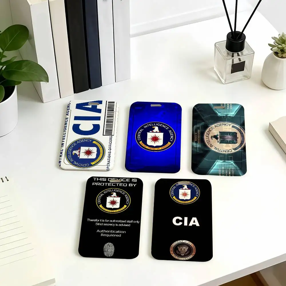 CIA Student ID Case Daily Use Subway Commute Meal Card  Work Permit Cover Office School  Access Bus Card Protector