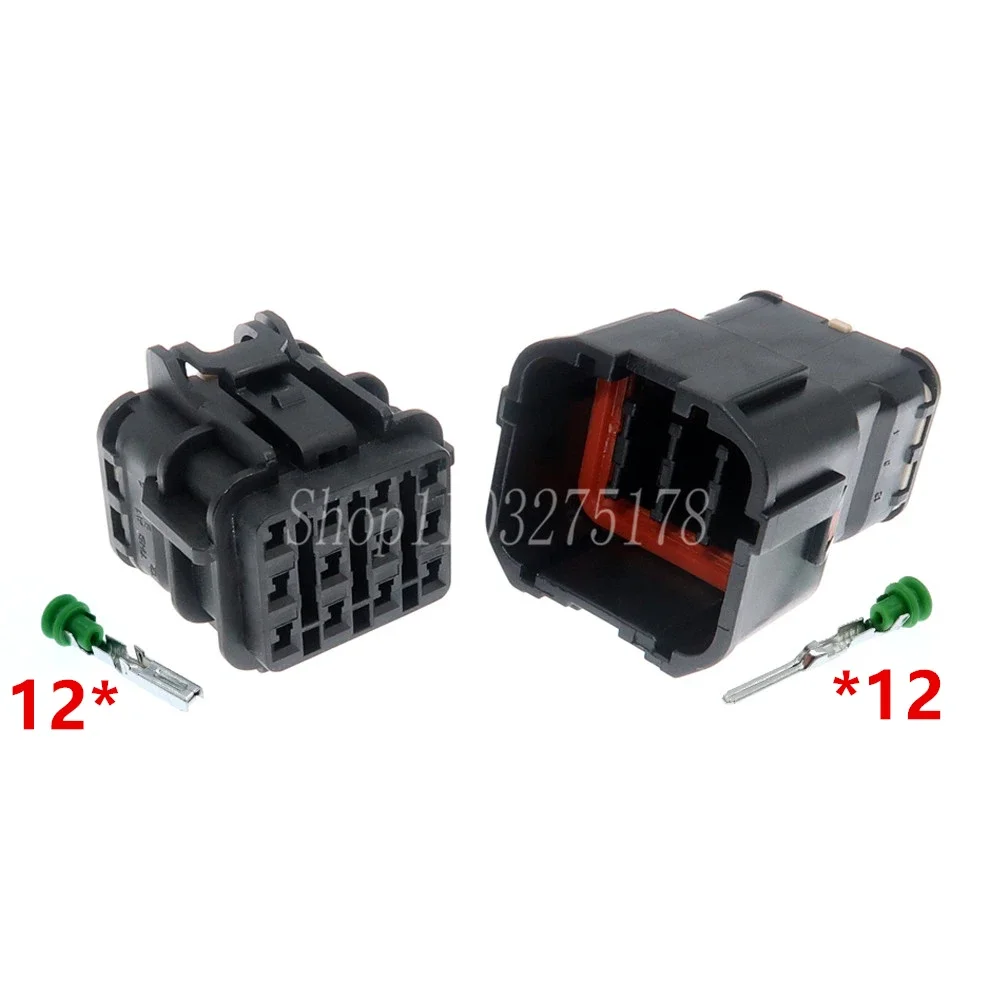 1 Set 12 Pin 7123-7923-30 7222-7923-30 Excavator Car Accelerator Pedal Motor Harness Waterproof Plug MG640348 MG610346-5