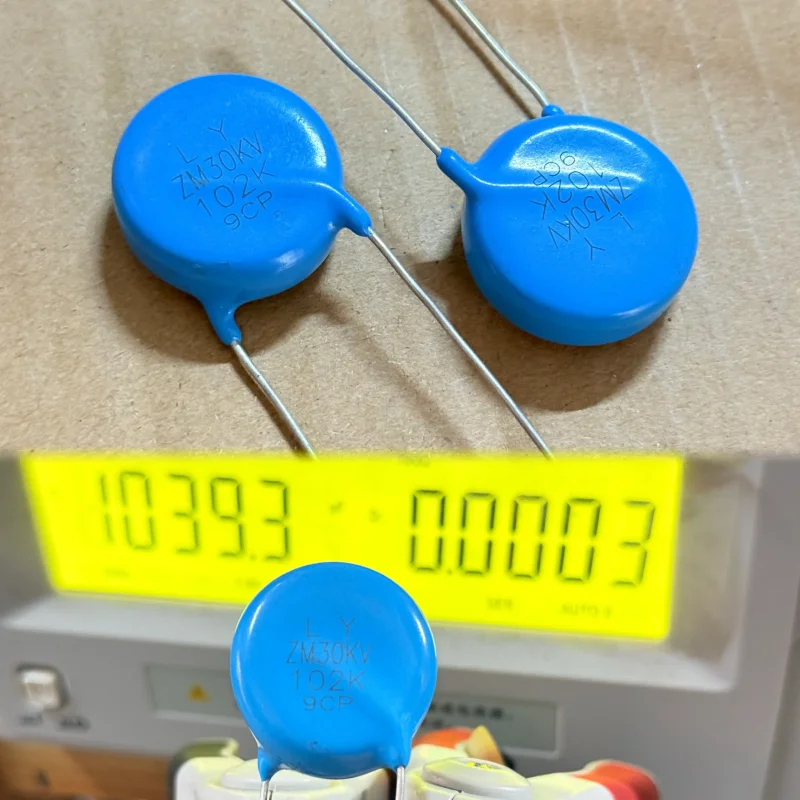

10-100 pieces LY 30KV102K 30,000V 1NF 30KV disc diameter 28 1000PF low-loss high-voltage ceramic capacitors