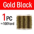1 rollo dorado negro