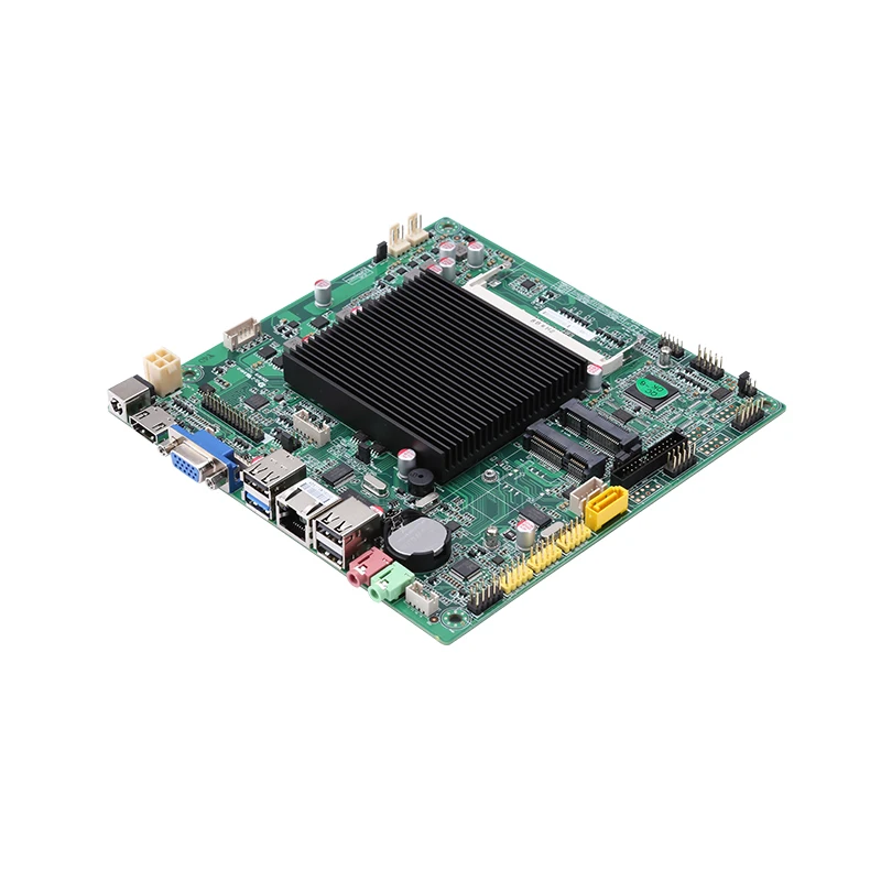 For J1900 main board four core four thread, fanless 6com industrial control machine main board (Shop No.: 0252)