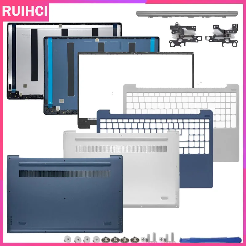 Para Lenovo Ideapad 330S-15IKB 330S-15AST 330S-15ARR: Tampa Traseira do LCD, Moldura Frontal, Palmrest, Base Inferior, Tampa da Porta Inferior, Dobradiças e Tampa.