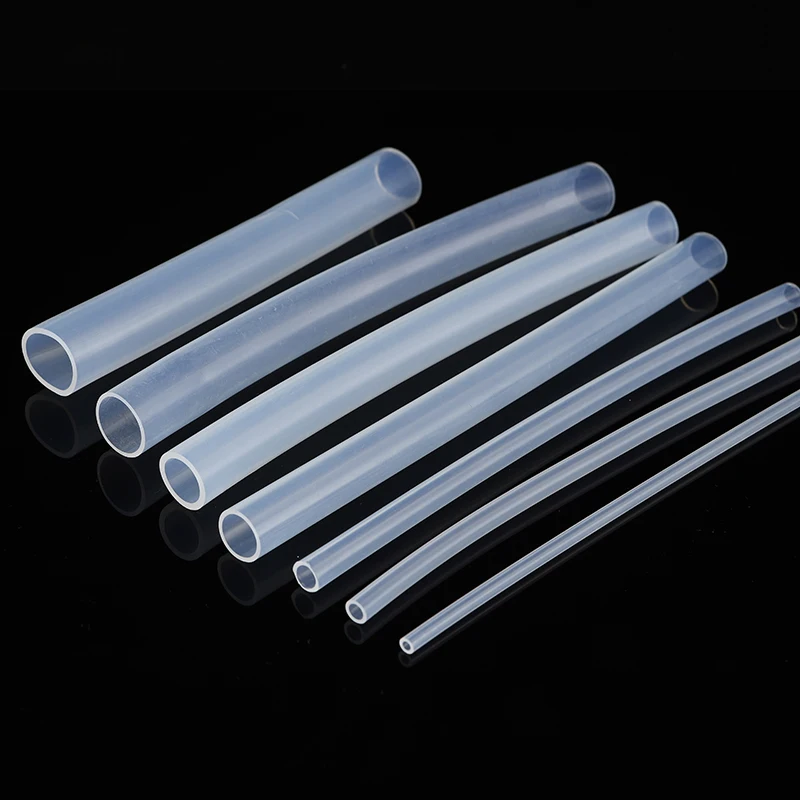 Transparent hose PTFE tube pipe High temperature resistance and acid and alkali resistance 1mm2mm3mm4mm5mm6mm