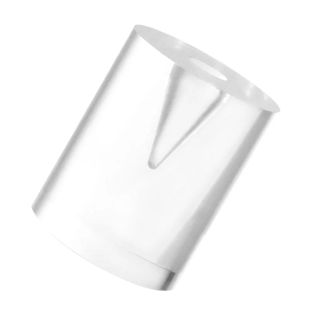 

Ice Cream Cone Holder Acrylic One-Hole Display Rack for Party Food Stalls Restaurant Sushi Hand Roll Stand Ice Cream Cone Stand