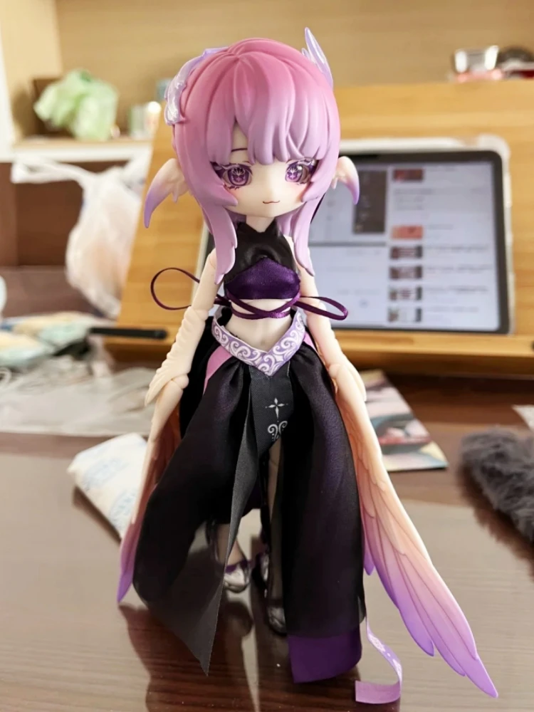 New Penny'S Box 1/12 Luluya Yun Yu Ge Series Blind Box Winged Anime Action Figure Doll Mysterious Surprise Box Collectible Gift
