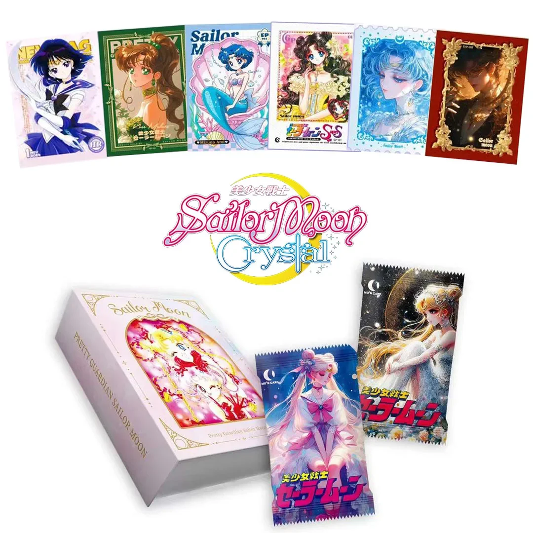 

MOONCARD VOL.3 Карты Сейлор Мун Коллекционные карты аниме Mistery Box Настольные игры Рождественские игрушки Подарки на день рождения для мальчиков и девочек