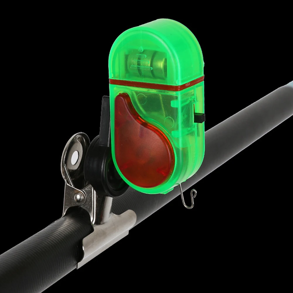 

Fishing Rod Buzzer Double-lamp Electric Fishing Alarm High Volume Fishing Finder Alarm Sensitive Accessories for Night Fishing