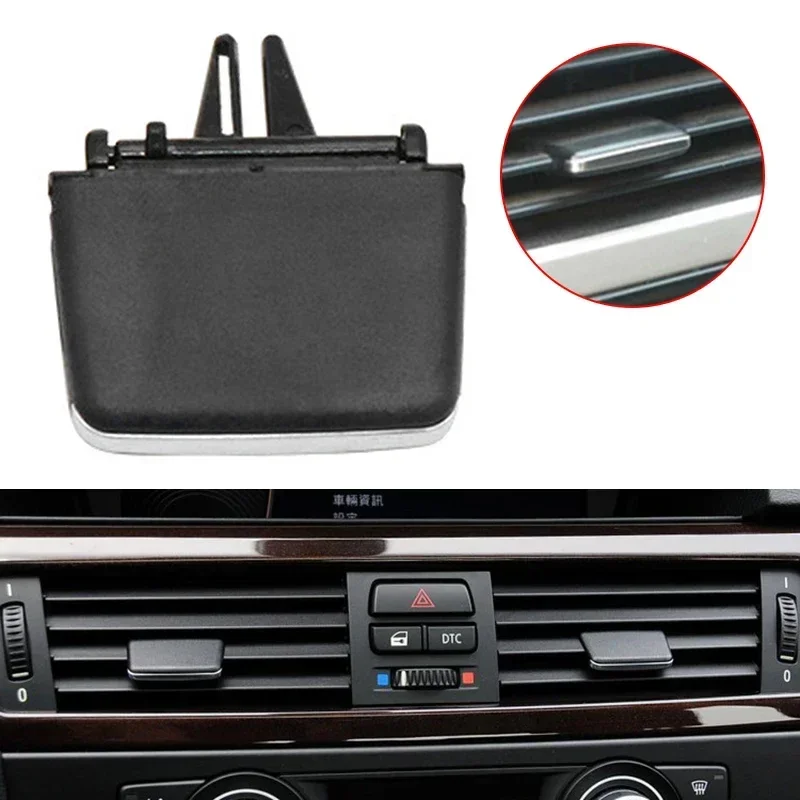 Car A/C Vent Tab Clip Air Vent Grille Tab Clip For BMW E90 E91 E92 E93 (3 Series) 2006-2013 Ventilator Louvers Label