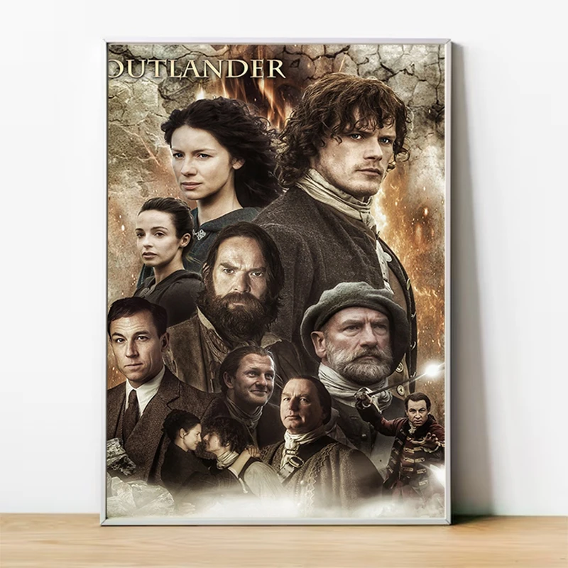 Posters for Wall Decor Outlander Movie Poster Home and Decoration Decorative Paintings Room Art Decorations Pictures Living the