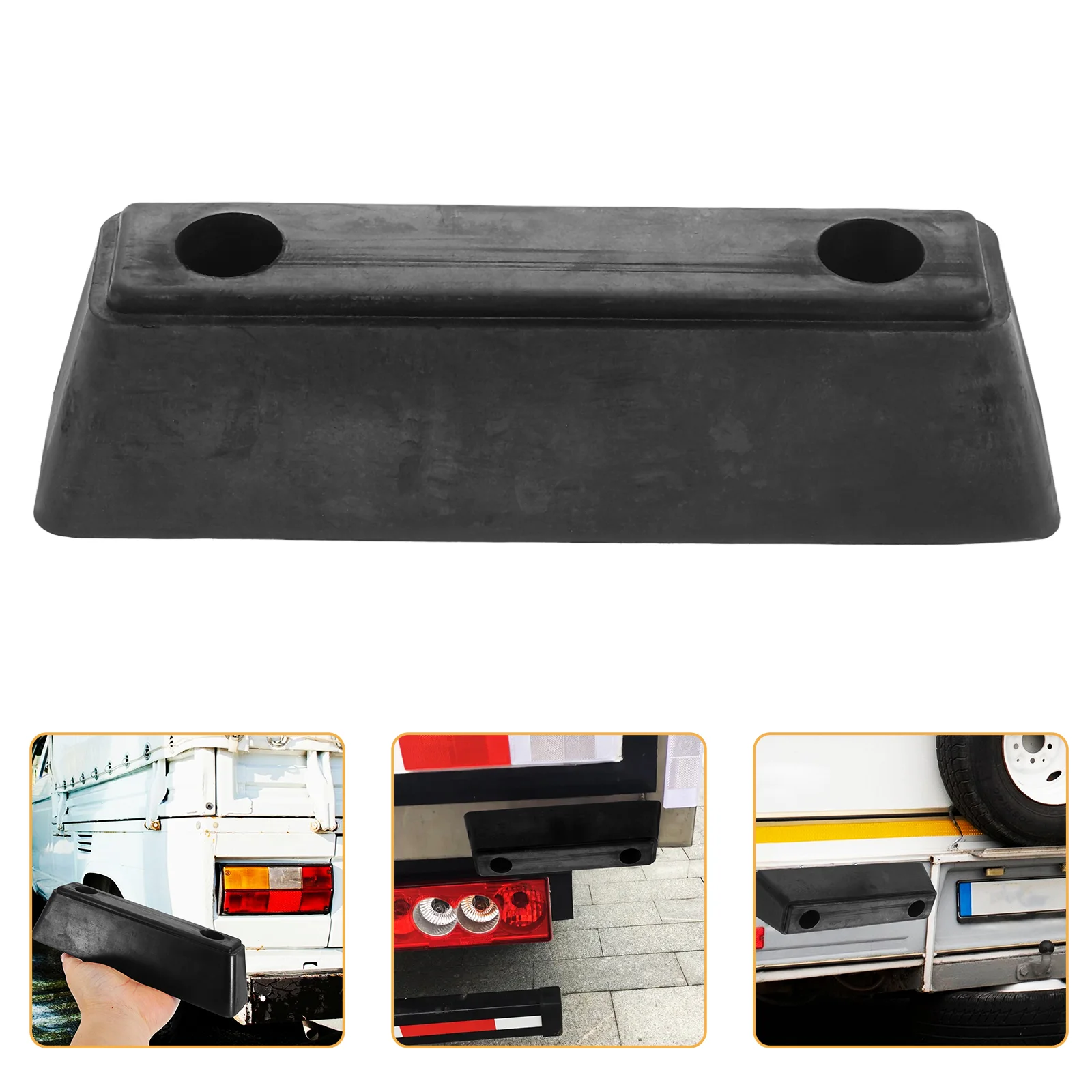 

Trailer Bumper Anti-collision Block Solid Rubber Stopper Large Truck Dock Bumpers