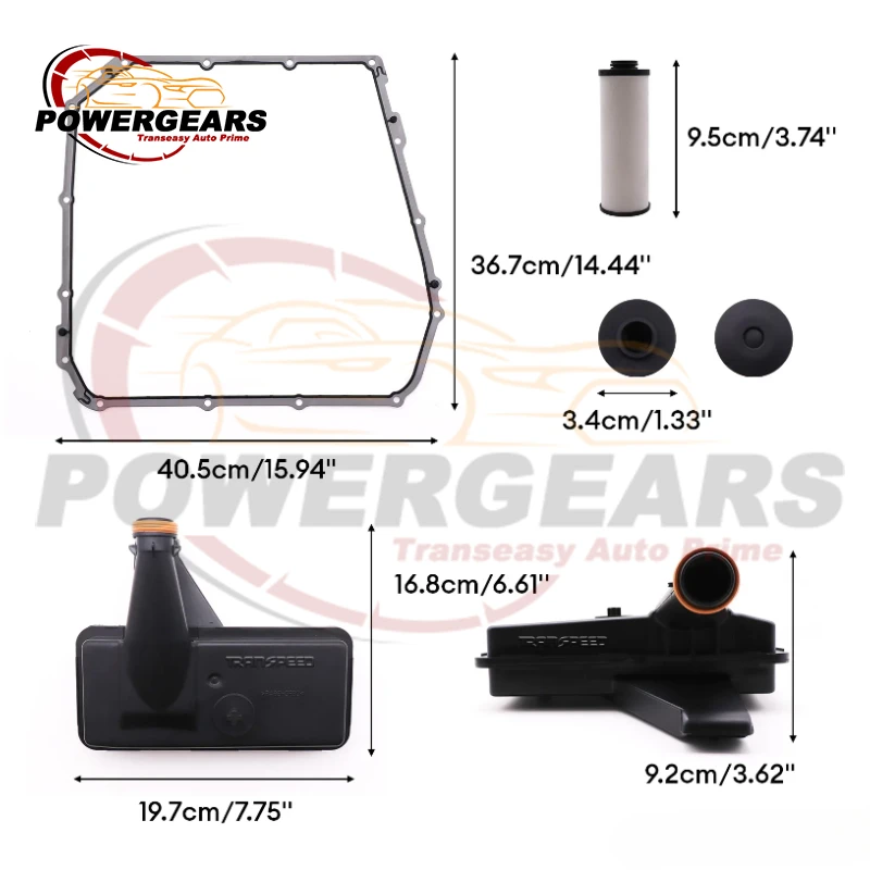 

0B5325429E Brand New 0B5 DL501 DSG Transmission Oil Filter Oil Pan Gasket Oil Filter Repair Kit For AU-DI A4/A5/Q5/RS6 2008