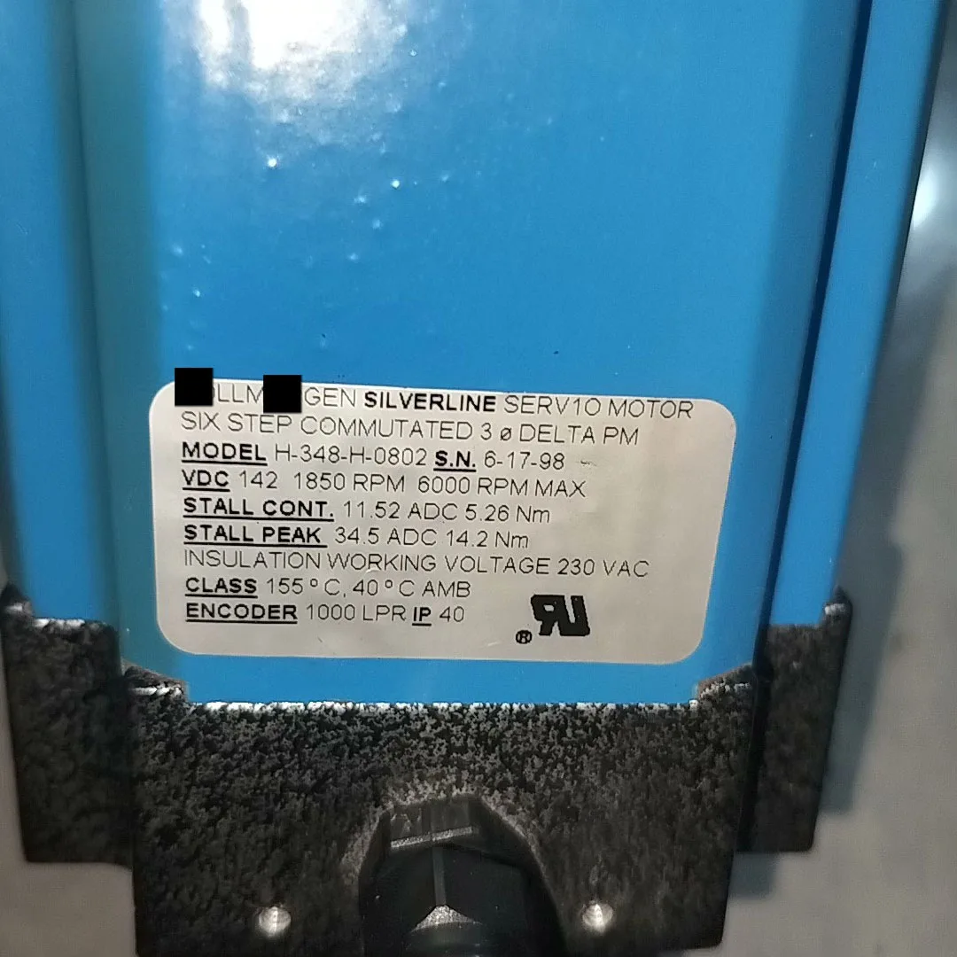 محرك سيرفو H-348-H-0802 مستعمل بحالة جيدة #4