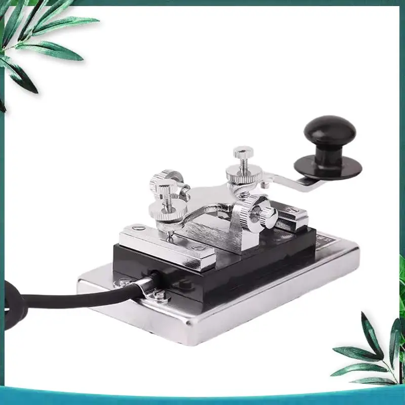 (NEW) 1Pcs Hy-K4 Shortwave Radio Morse Morse Code Hy-K4 Shortwave Radio Shortwave Heavy Duty Key